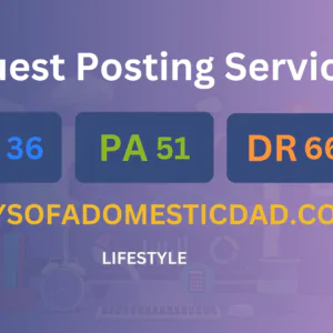 publish guest post on daysofadomesticdad.com