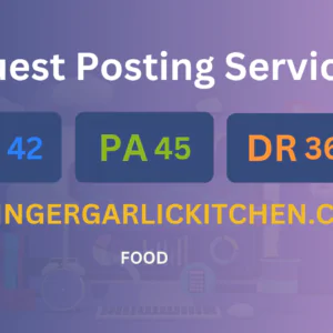 publish guest post on mygingergarlickitchen.com