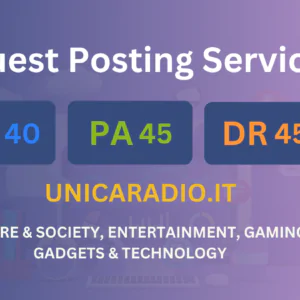 publish guest post on unicaradio.it