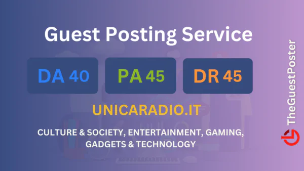 publish guest post on unicaradio.it