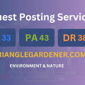 publish guest post on trianglegardener.com