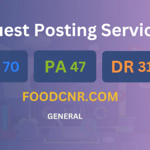publish guest post on foodcnr.com