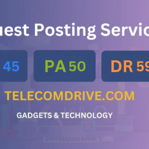 publish guest post on telecomdrive.com
