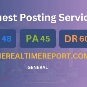 publish guest post on therealtimereport.com