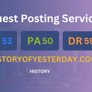 publish guest post on historyofyesterday.com