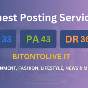 publish guest post on bitontolive.it
