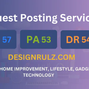 publish guest post on designrulz.com
