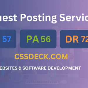 publish guest post on cssdeck.com