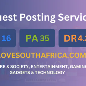 publish guest post on ilovesouthafrica.com