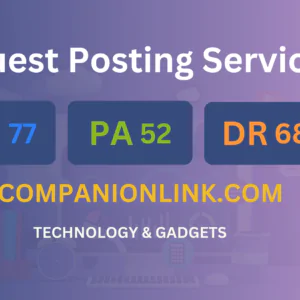 publish guest post on companionlink.com