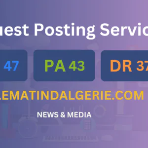 publish guest post on lematindalgerie.com