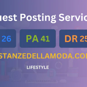 publish guest post on lestanzedellamoda.com