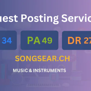 publish guest post on songsear.ch