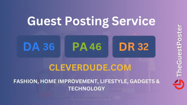 publish guest post on cleverdude.com