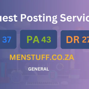 publish guest post on menstuff.co.za