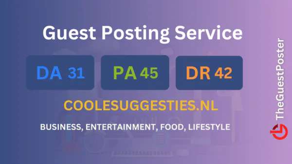 publish guest post on coolesuggesties.nl