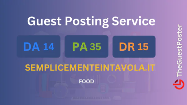 publish guest post on semplicementeintavola.it