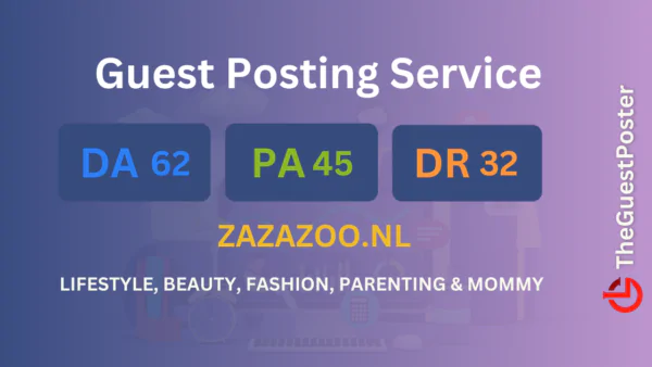 publish guest post on zazazoo.nl