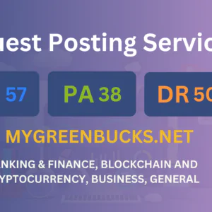 publish guest post on mygreenbucks.net