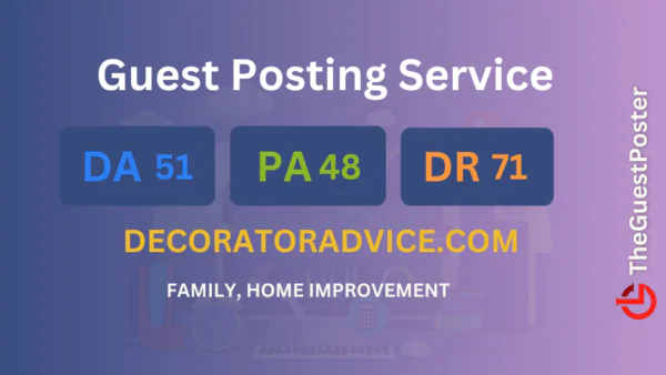 publish guest post on decoratoradvice.com