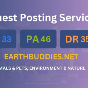 publish guest post on earthbuddies.net