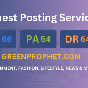 publish guest post on greenprophet.com