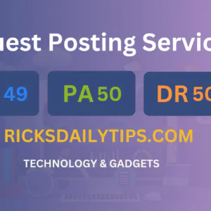 publish guest post on ricksdailytips.com