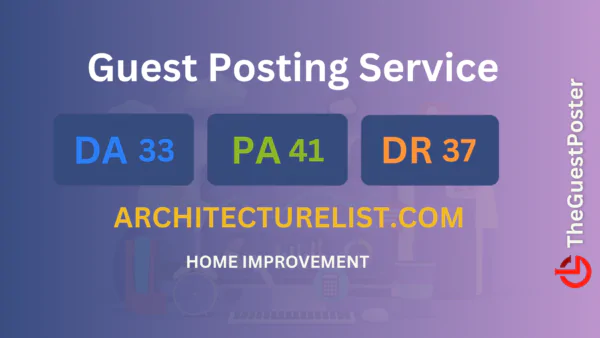 publish guest post on architecturelist.com