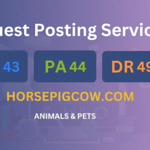 publish guest post on horsepigcow.com