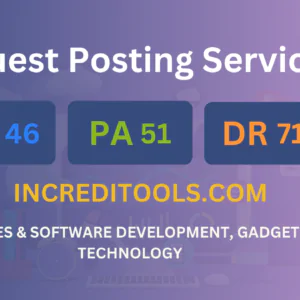 publish guest post on increditools.com