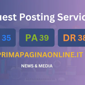 publish guest post on primapaginaonline.it