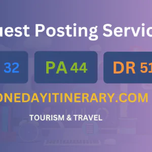 publish guest post on onedayitinerary.com