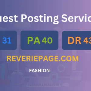 publish guest post on reveriepage.com