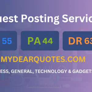publish guest post on mydearquotes.com