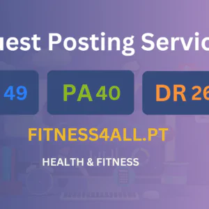 publish guest post on fitness4all.pt