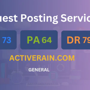 publish guest post on activerain.com