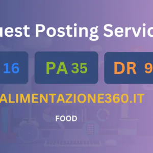 publish guest post on alimentazione360.it