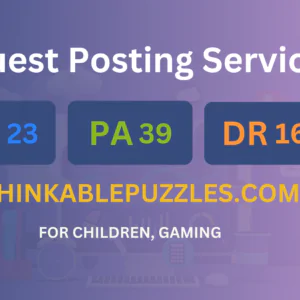 publish guest post on thinkablepuzzles.com