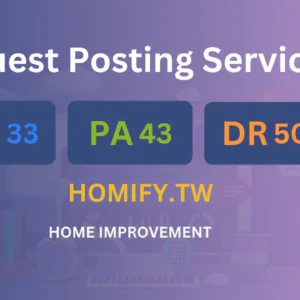 publish guest post on homify.tw