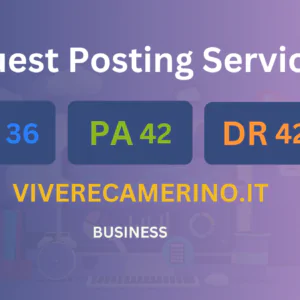 publish guest post on viverecamerino.it