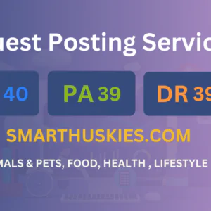 publish guest post on smarthuskies.com