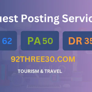 publish guest post on 92three30.com