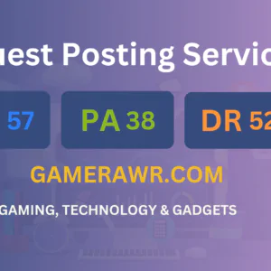 publish guest post on gamerawr.com