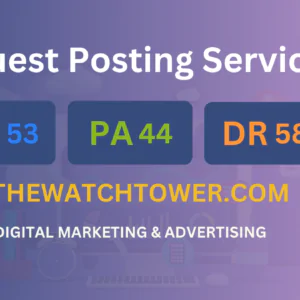 publish guest post on thewatchtower.com