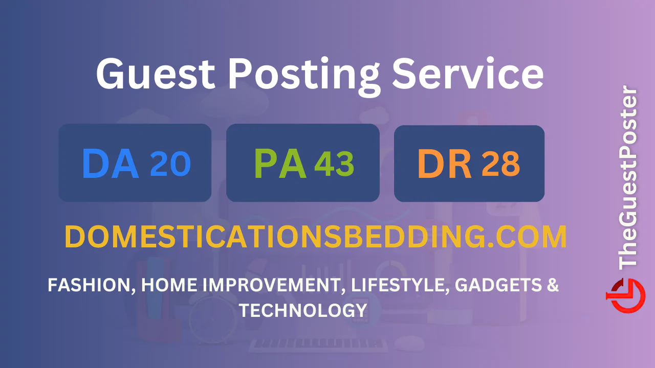 publish guest post on domesticationsbedding.com
