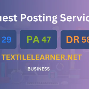 publish guest post on textilelearner.net