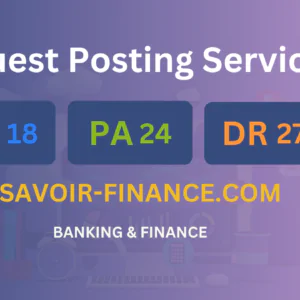 publish guest post on savoir-finance.com