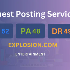 publish guest post on explosion.com