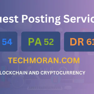 publish guest post on techmoran.com