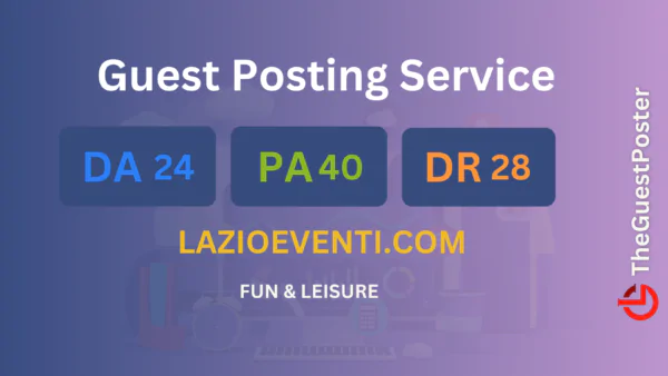 publish guest post on lazioeventi.com